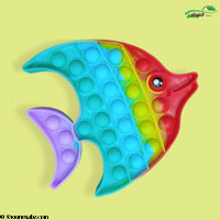 تصویر  پاپ ایت طرح ماهی