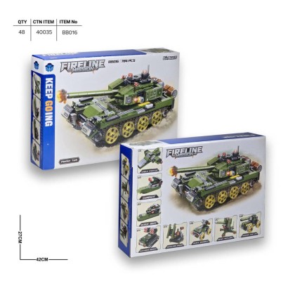 لگو نظامی تانک تبدیل شونده Fireline Mission